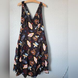 Voodoo Vixen Las Vegas Themed Black Dress